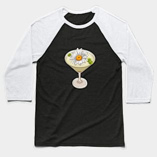 Daisy flower in drink Baseball T-Shirt